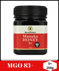 Mật ong Manuka NovaFarms MGO 83+/NPA 5+, 250g