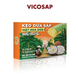 KẸO DỪA SÁP MẬT HOA DỪA (Đặc sản Trà Vinh không đường)