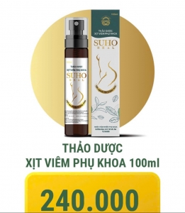 THẢO DƯỢC XỊT VIÊM PHỤ KHOA SUHO