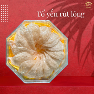 [Yến trắng] Yến rút lông khô Helen - 100g