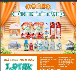 COMBO CHIẾN BINH NHÀ TẮM GIA ĐÌNH SBI CAO CẤP – CHĂM SÓC TOÀN DIỆN TỪ NHÀ CỬA ĐẾN CƠ THỂ 