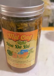 Mật ong ngâm hoa đu đủ