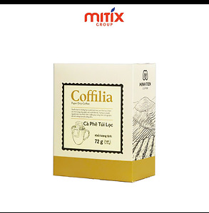 Cà phê túi lọc Coffilia loại 72 gr/hộp ( 6 gói x 12g)