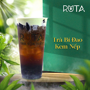 Trà Bí Đao Kem Nếp Ruta – Thanh Mát Vị Trà, Béo Thơm Lớp Kem Nếp