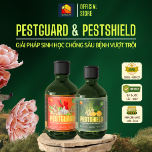Combo Trị sâu bệnh sinh học hữu cơ - PESTSHIELD & PESTGUARD