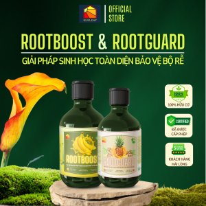 Combo Tinh chất trừ nấm & Bón rễ Sinh học hữu cơ - ROOTGUARD & ROOTBOOST