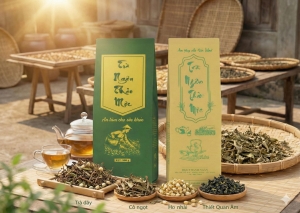 TRÀ NGÂN THẢO MỘC – THANH MÁT TỪ THIÊN NHIÊN, CHĂM SÓC SỨC KHỎE MỖI NGÀY 200G  NGÂN THẢO MỘC TÂY NINH