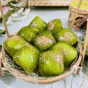 Bánh xu xê cốm xào Hải Ninh (Hộp 10 cái)