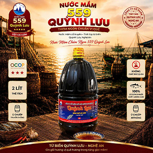 Nước Mắm Nhỉ Cốt Cá Cơm 559 Quỳnh Lưu Nghệ An 45 Độ Đạm – Ủ Chượp Truyền Thống 36 Tháng
