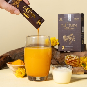 TACUMIN HONECO (HỘP 10 GÓI) – TINH HOA CURCUMIN, SỮA ONG CHÚA VÀ MẬT ONG THIÊN NHIÊN