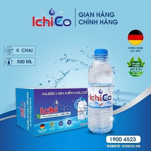 Nước Ion Kiềm 500ml – Giàu Kiềm Tự Nhiên, Dễ Uống, Phù Hợp Uống Hằng Ngày