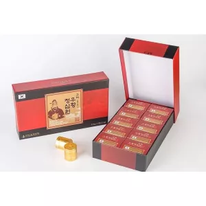 Viên An Cung Ngưu Hoàng Thanh Tâm BIO Hàn Quốc 10 viên- Phòng Chống tai biến đột quỵ