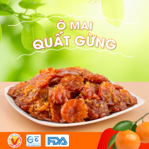 [500g] Ô mai quất gừng