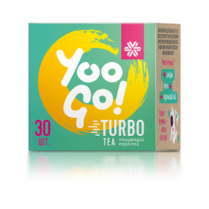 Thực phẩm bảo vệ sức khỏe Trà thảo mộc YOO GO Turbo tea