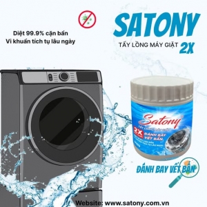 NƯỚC TẨY LỒNG MÁY GIẶT SATONY
