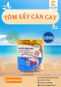Tôm Sấy Cán Cay Hộp 100g 
