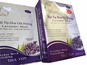 Mặt Nạ Hoa Oải Hương Tha Von hộp 10 gói Kháng viêm , giảm mụn , se khít lỗ chân lông , Dịu mát da 	Ngăn ngừa các tác nhân gây mụn , giúp bạn sở hữu làn da quyến rũ