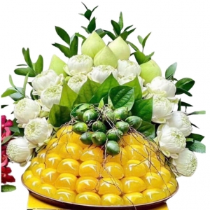 Set Mâm 50 Bánh Phu Thê (Xu Xuê) Cho Cưới Hỏi