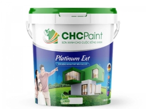 CHC PLATINUM EXT - SƠN BÓNG NGOẠI THẤT SIÊU CAO CẤP 18L