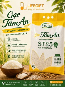 GẠO AN TÂM ST25- 5KG 
