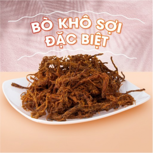 [400g] Bò khô sợi đặc biệt 