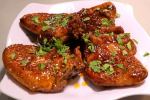 Cơm cốt lết rim