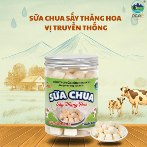 Sữa chua sấy than hoa vị truyền thống MyFarm 90g