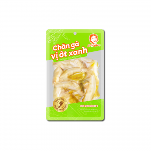 Chân Gà Vị Ớt Xanh Gleeglee – Chua Cay Tươi Thơm ,  Giòn Dai Ăn Liền Tiện Lợi