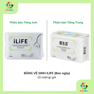 BĂNG VỆ SINH ILIFE (Ban ngày)