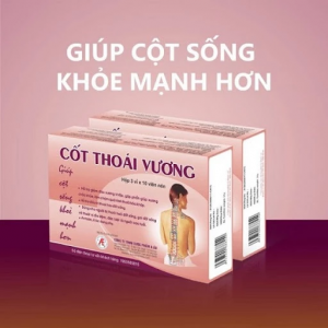 Cốt Thoái Vương giúp giảm thoái hóa, đau vai gáy từ thảo dược - hộp 30 viên DƯỢC PHẨM Á ÂU