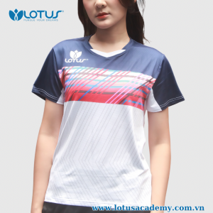 ÁO PHÔNG THỂ THAO 062024B – TRẮNG XANH