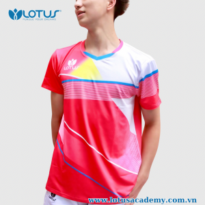 ÁO PHÔNG THỂ THAO 082024A – HỒNG TRẮNG