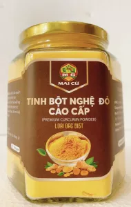 Tinh Bột Nghệ Đỏ 350 gram - loại đặc biệt Nguyên Chất