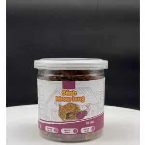 Bánh Ăn Kiêng khoai lang (100g) Cho người ăn kiêng, tiểu đường, eatclean - Baker Food