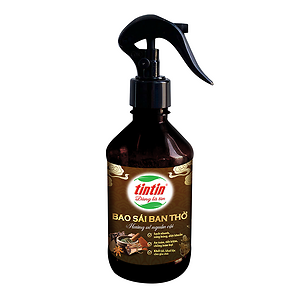 TINTIN Bao sái ban thờ 300ml [Combo 2 chai] thu hút tài lộc, vượng khí, hương quế