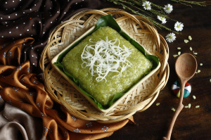 Cốm xào dừa Hải Ninh