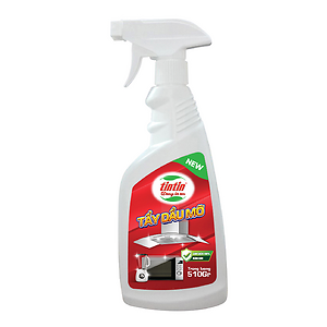TINTIN TẨY DẦU MỠ 510G – ĐÁNH BAY DẦU MỠ CỨNG ĐẦU, SẠCH BÓNG NHÀ BẾP