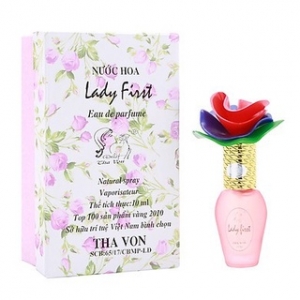 Nước hoa  Lady first Miss Dalat 10 ml. Hương trái cây , hoa và rau mùi  , quý phái và tao nhả tôn vinh phái đẹp