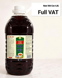 Nước Chấm Cá Cơm Nam Việt 4.8L — Đậm Đà Thơm Ngon, Thơm Ngon Đậm Vị Truyền Thống