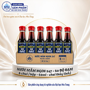 NƯỚC MẮM NGON247 60 ĐỘ ĐẠM