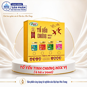 Tổ yến chưng Mix vị