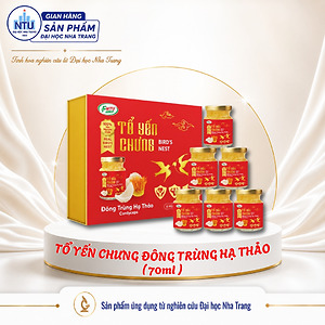 Tổ yến chưng đông trùng hạ thảo