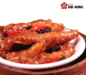 Chân gà hấp đậu dị