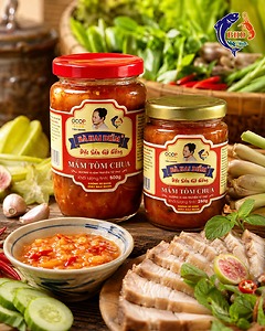 Mắm Tôm Chua Bà Hai Diễm – Đậm Đà Hương Vị Gò Công, Chuẩn Vị Truyền Thống