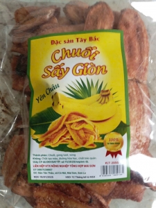 Chuối sấy giòn Yên Châu 