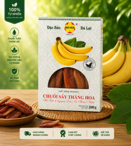 Chuối sấy thăng hoa 200gr 
