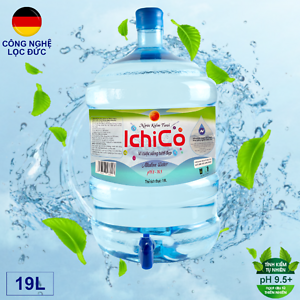 Bình nước kiềm 19L có vòi