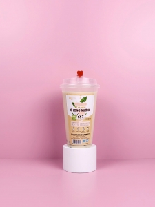 Trà sữa ô long nướng trân châu cốc 450ml