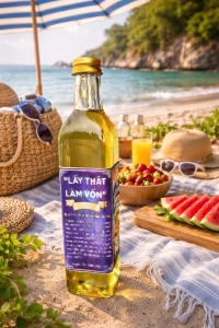 Dầu Đậu Phộng Nguyên Chất - Lấy Thật Làm Vốn