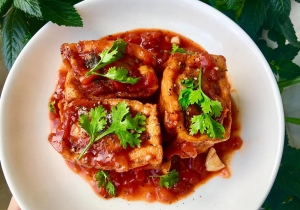 Combo cơm đậu hũ dồn thịt